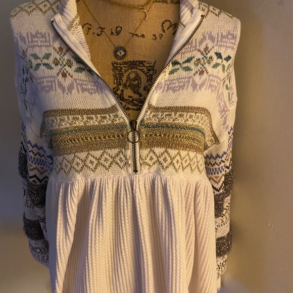 Free People “Cozy Cottage Sweater “ - Picture 3 of 10